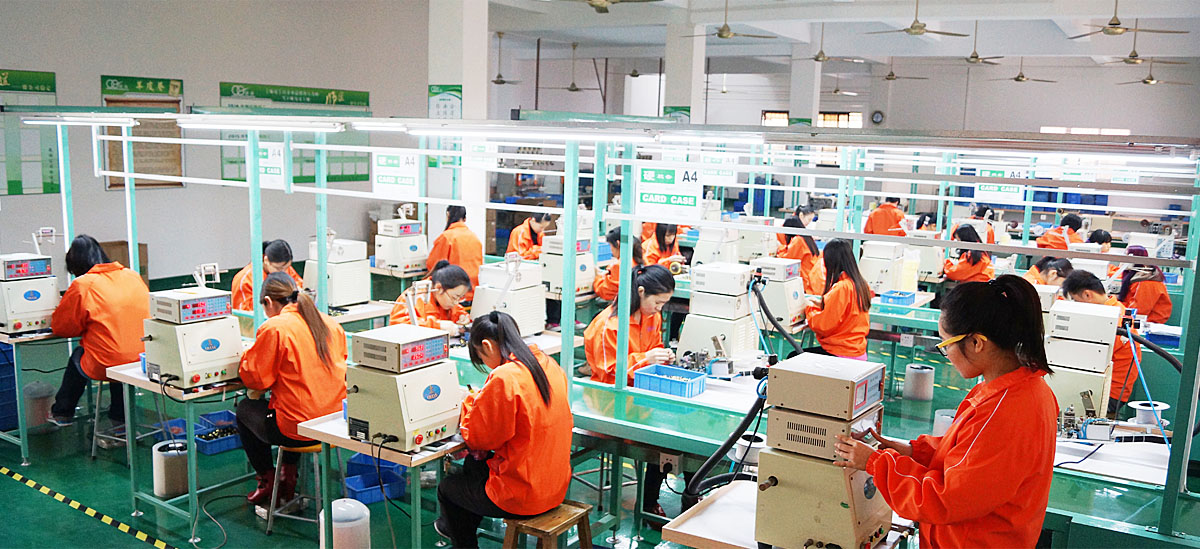 擁有多臺全自動繞線機和自動包膠機，交期快捷